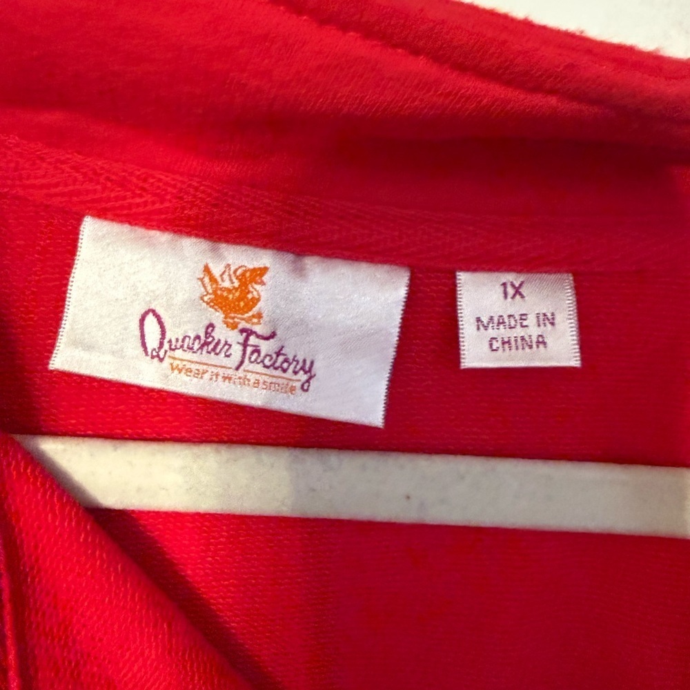 Quacker Factory Red Jacket - Picture 2 of 7